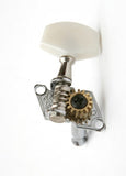 Chrome Tuners with brass drive gears for some Paraguayan harps & John Kovac harps at www.johnkovac.com