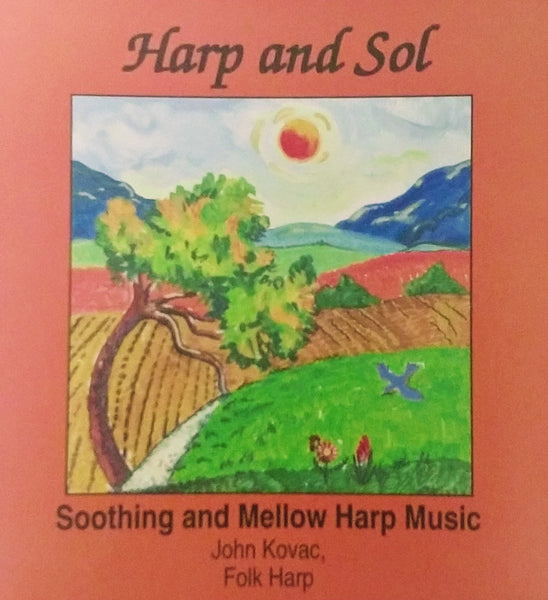 INSTANT DIGITAL DOWNLOAD - "Harp and Sol"