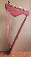 Plans de harpe expérimentale en pin Kovac