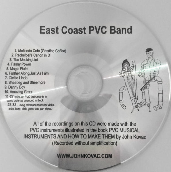 CD - HARD DISC - "East Coast PVC Band"