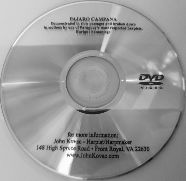 DVD - SONG TEACHING VIDEO: "Pajaro Campana"