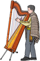 INSTANT DIGITAL DOWNLOAD - "Sentimental Harp" (Morinigo & Kovac)