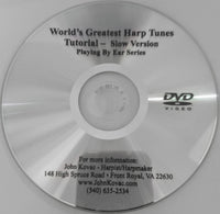 DVD - LEARNING COMPANION: "World's Favorite Harp Tunes" CD